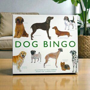 Dog Bingo Board Game SEALED 64 Different Breeds Illustrated By Polly Horner NEW